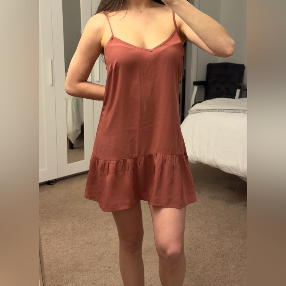 Abercrombie Mini Slip Tunic Dress